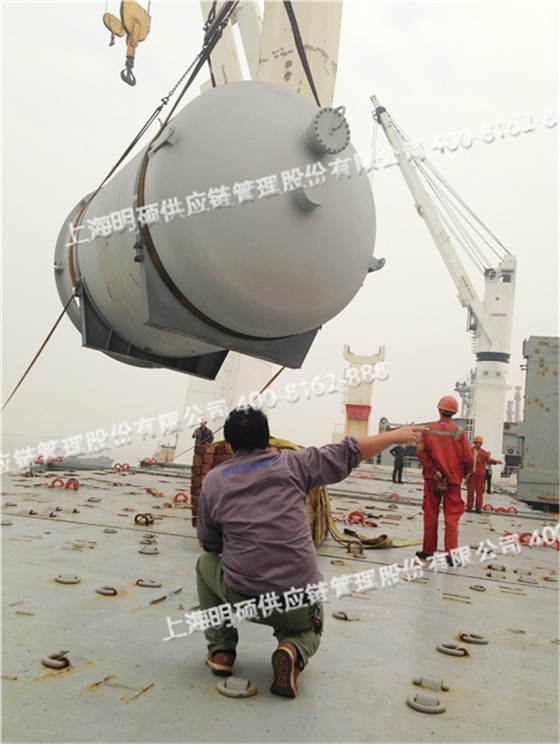 空分設備散貨船裝船方案