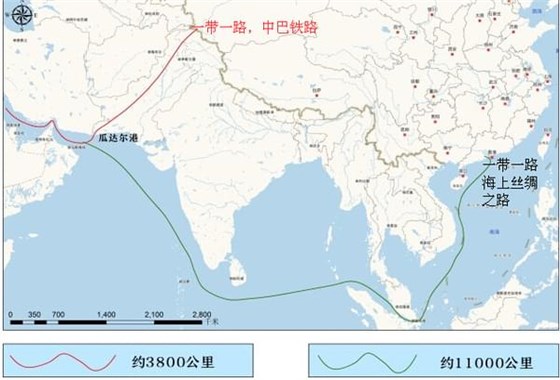 一帶一路分析：中國戰(zhàn)略訪問巴基斯坦瓜達爾港口