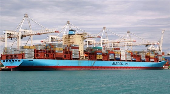 GERNER MAERSK發(fā)生事故，五個(gè)集裝箱全部損壞