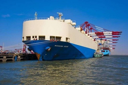 滾裝船國際海運
