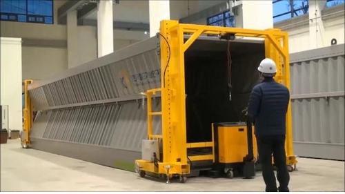 韓國開發(fā)新的折疊集裝箱節(jié)省成本和運輸空間