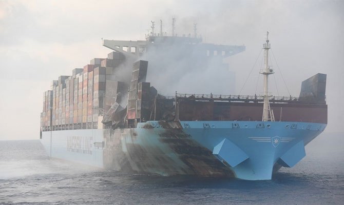 馬士基火災(zāi)：Maersk Honam船上發(fā)現(xiàn)三名失蹤船員遺體