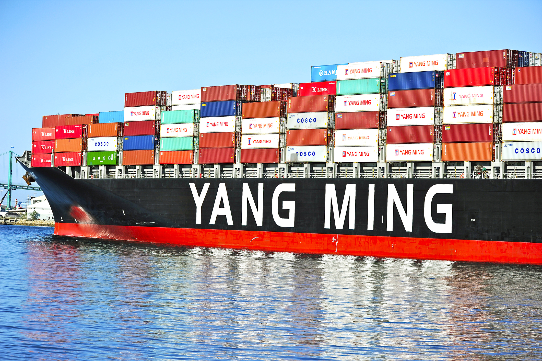 陽(yáng)明海運(yùn)成為最新報(bào)告虧損的集裝箱海運(yùn)公司